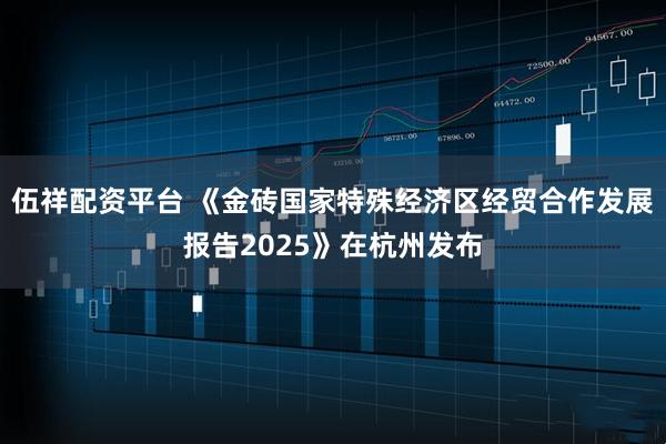 伍祥配资平台 《金砖国家特殊经济区经贸合作发展报告2025》在杭州发布
